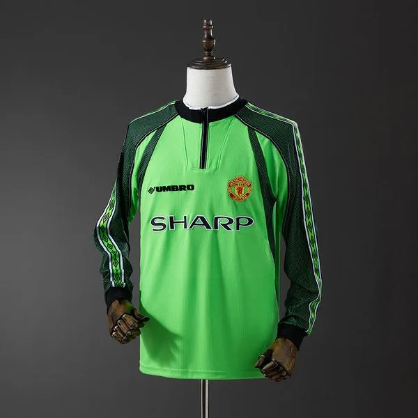 Camiseta de fútbol Manchester United 1998/99 PORTERO MANGA LARGA VERSION FAN